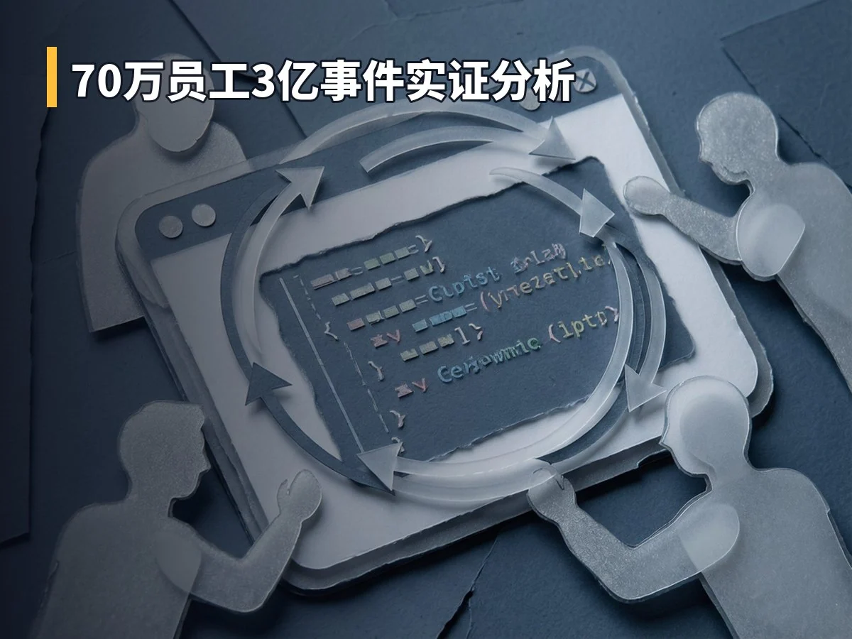 70万员工3亿事件实证分析