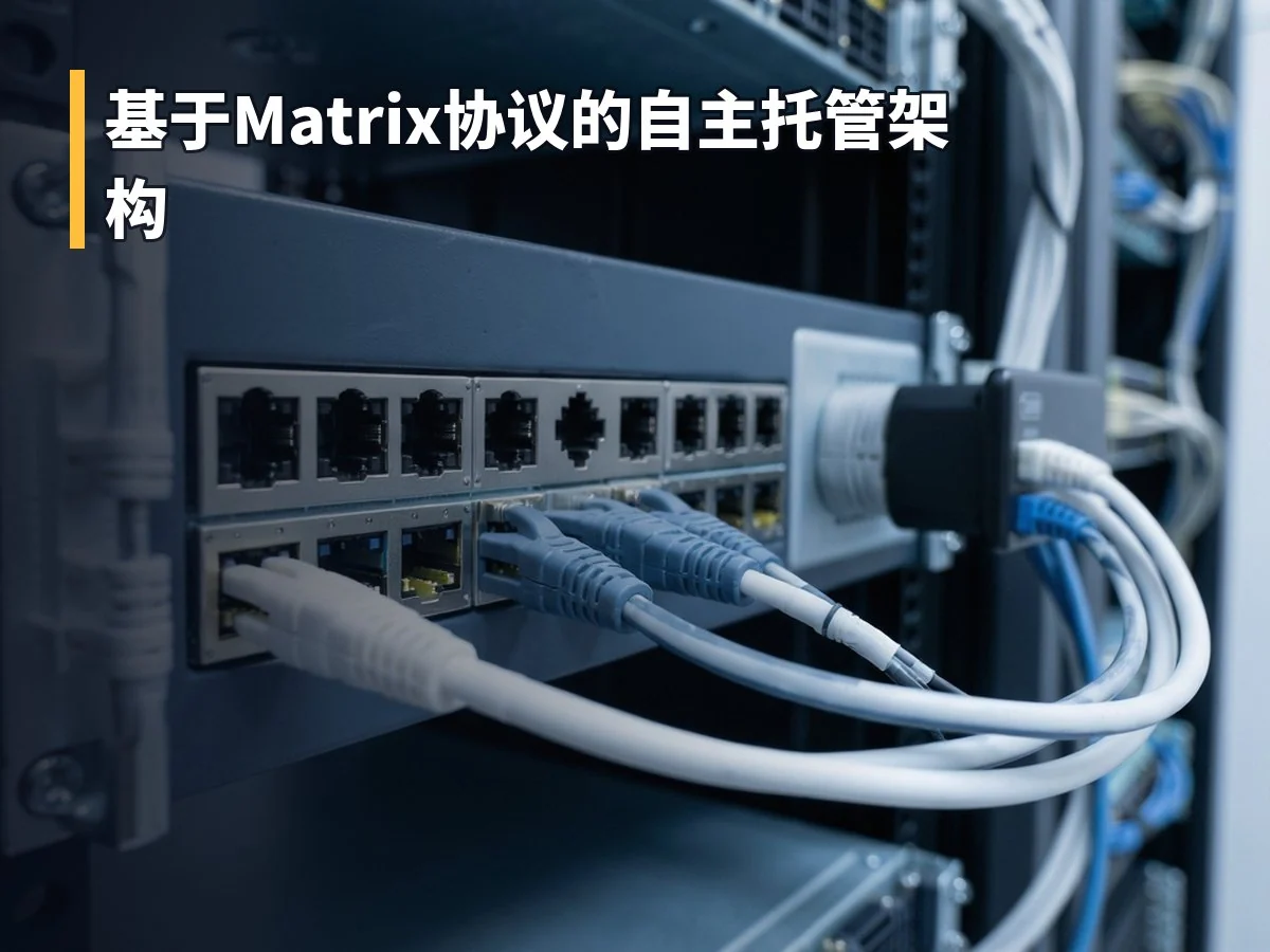 基于Matrix协议的自主托管架构