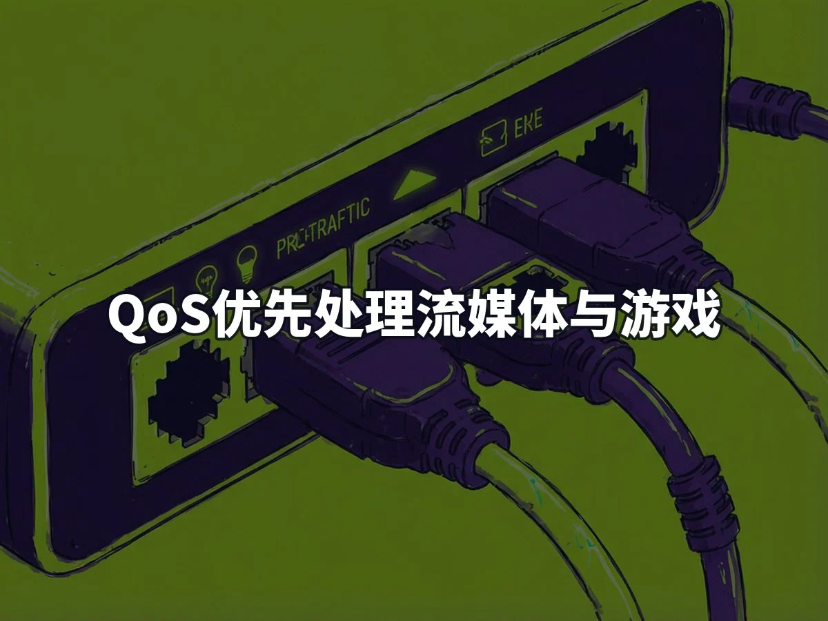 QoS优先处理流媒体与游戏