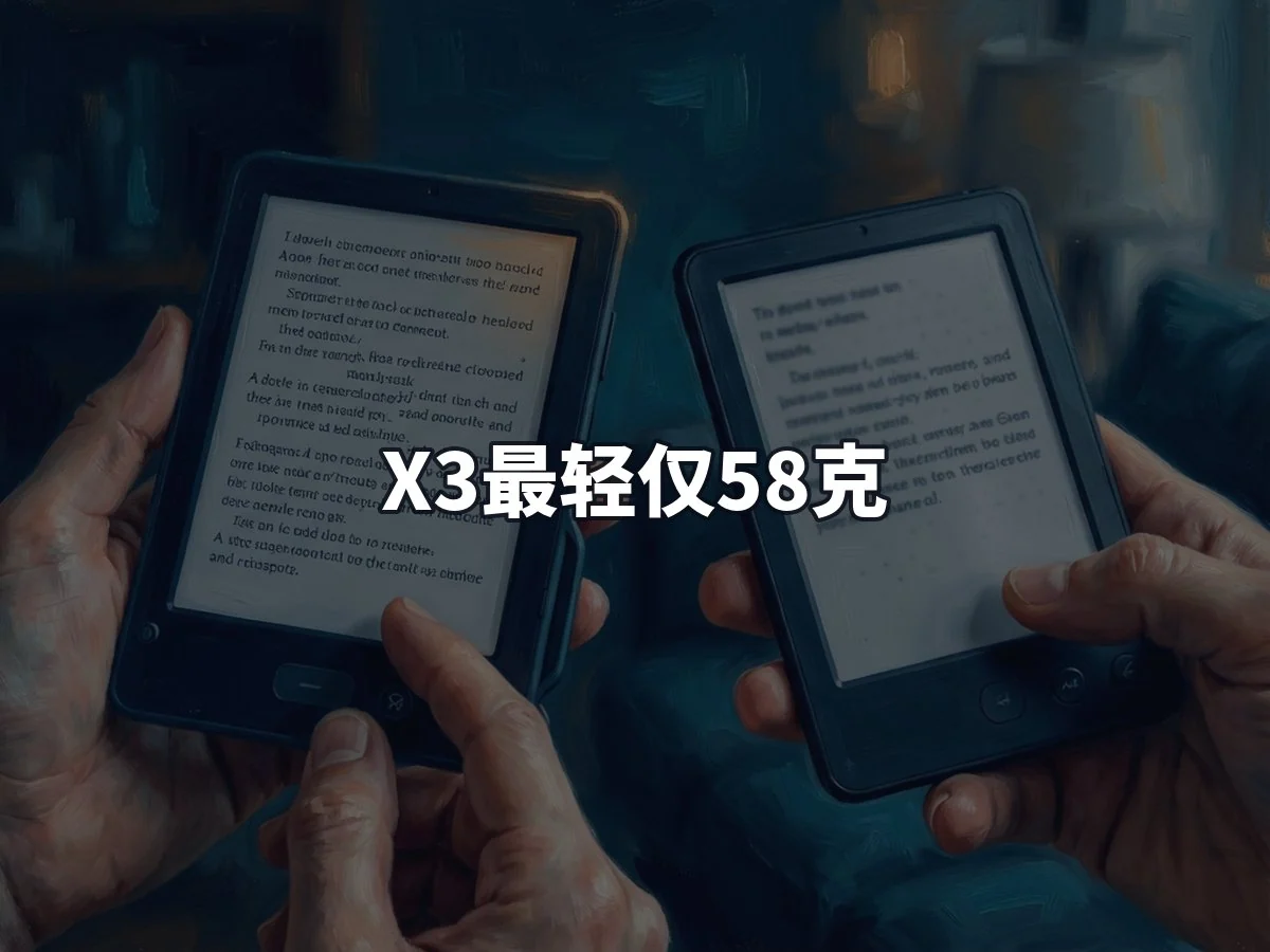 X3最轻仅58克