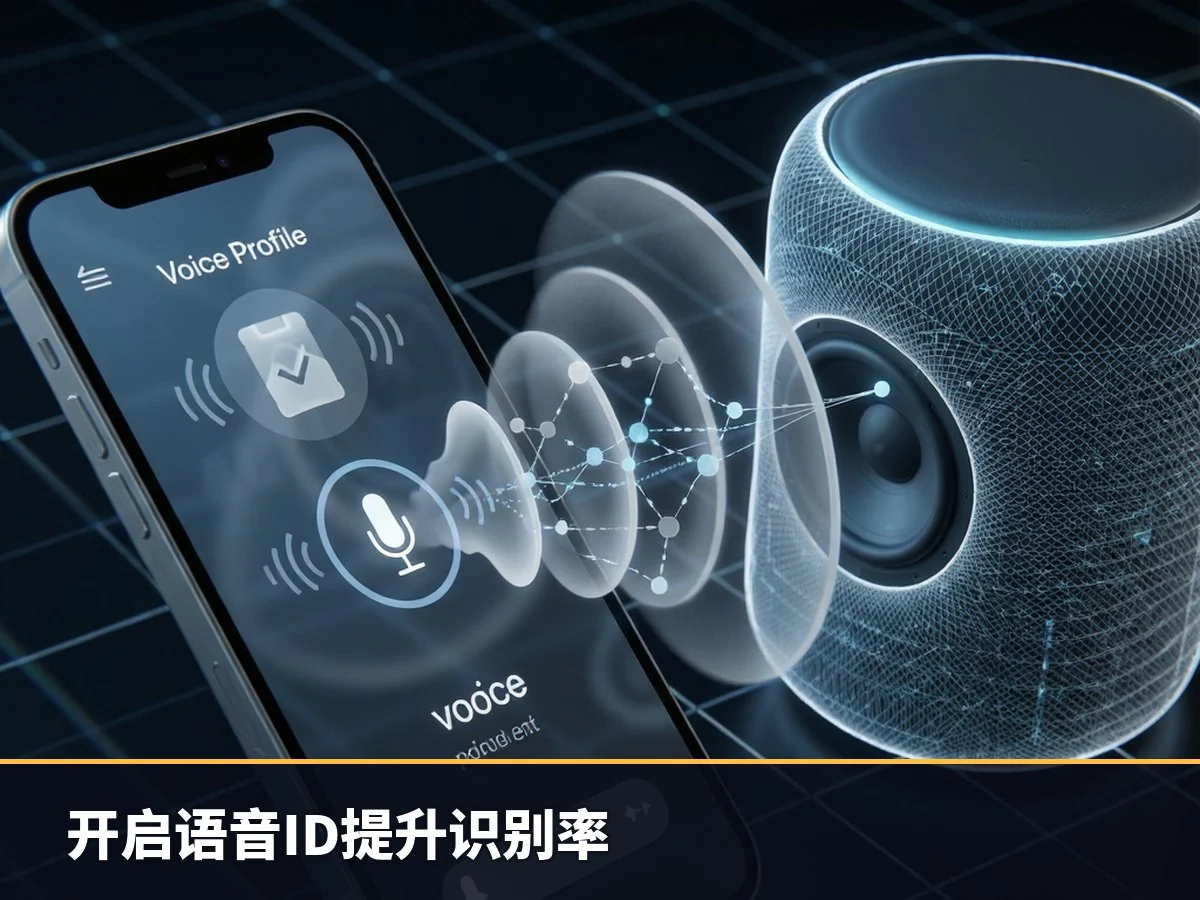 开启语音ID提升识别率