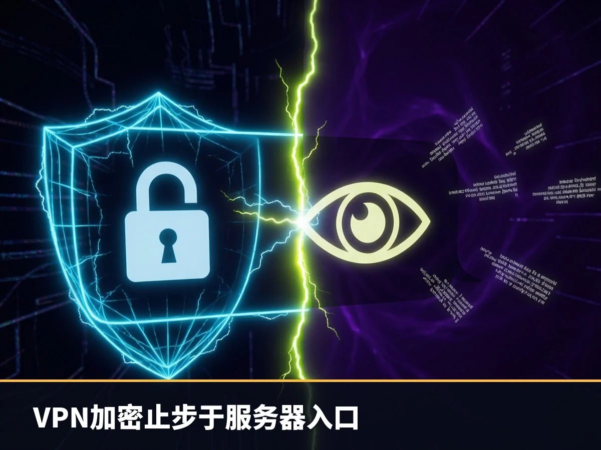 VPN加密止步于服务器入口