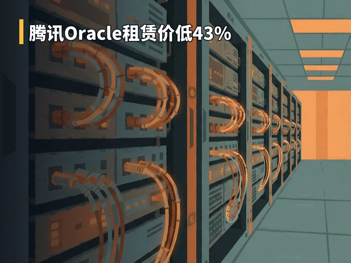 腾讯Oracle租赁价低43%