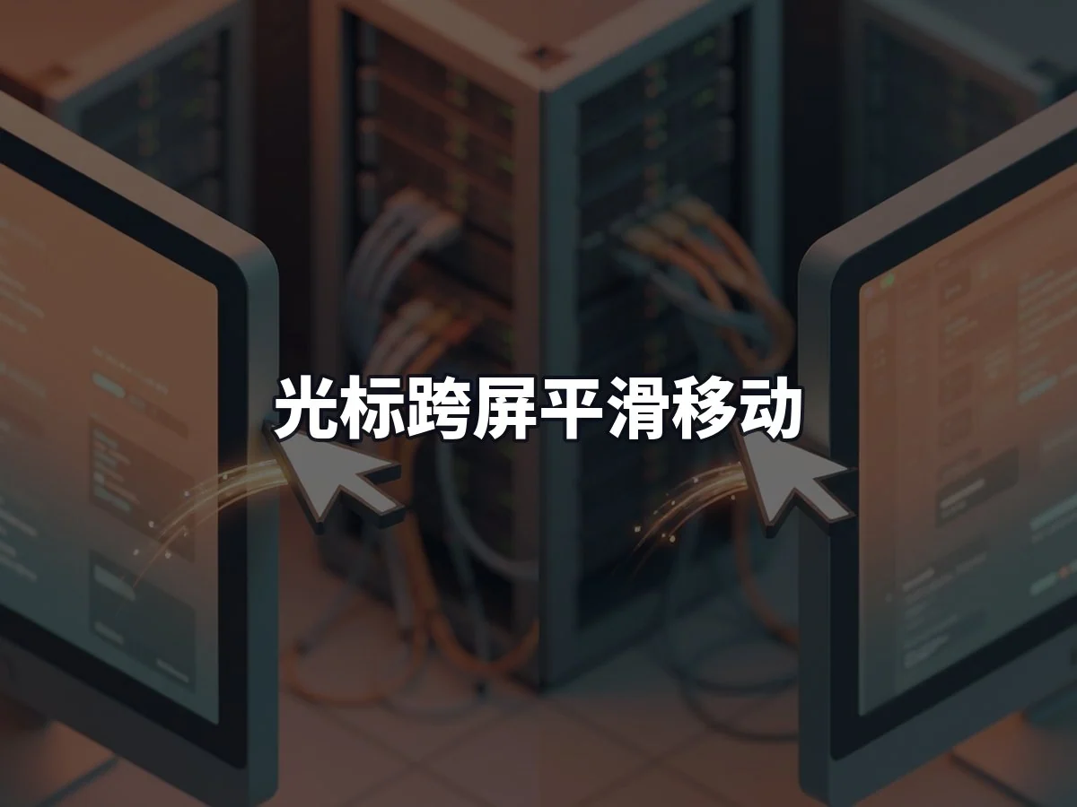 光标跨屏平滑移动