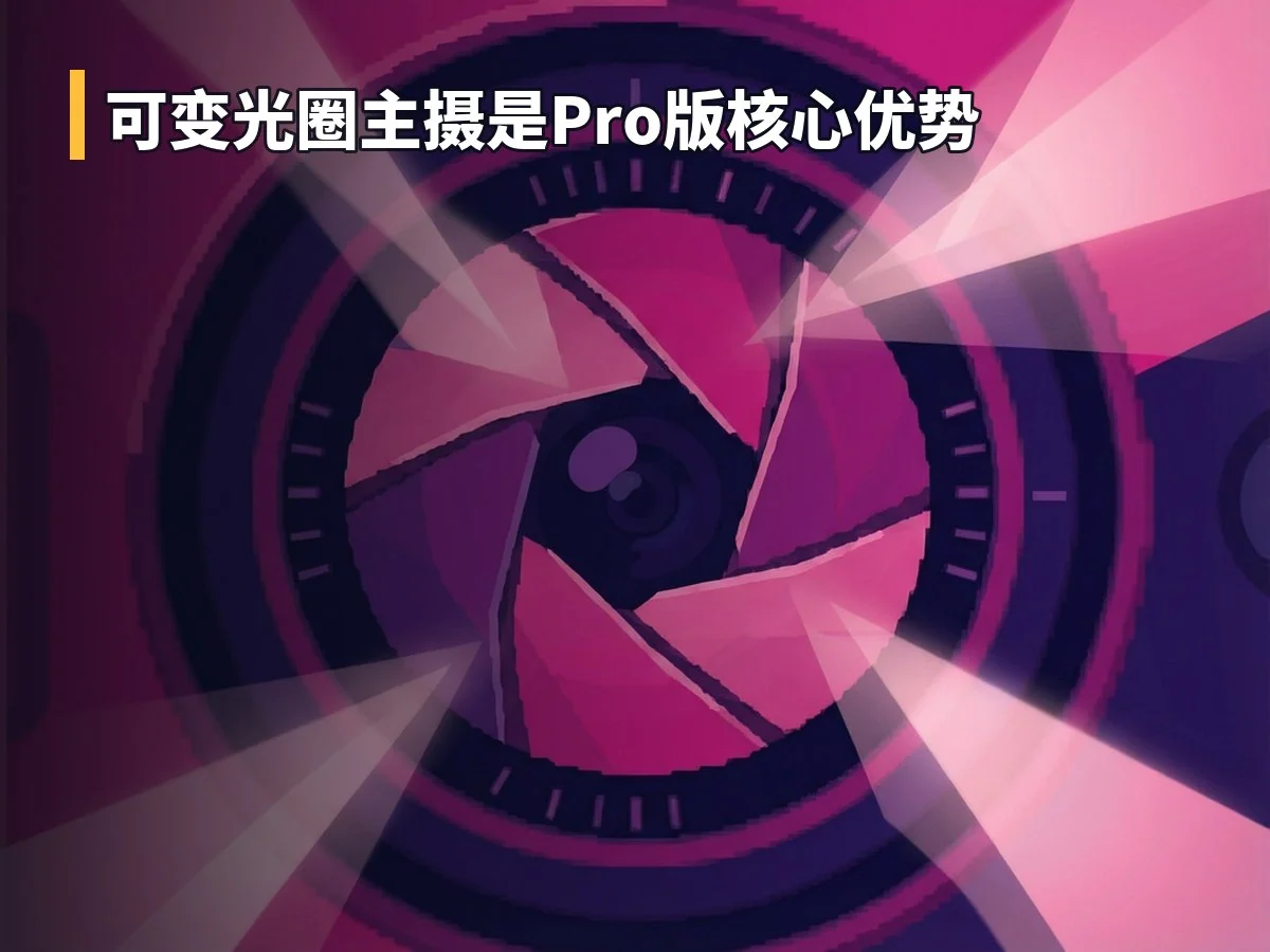 可变光圈主摄是Pro版核心优势