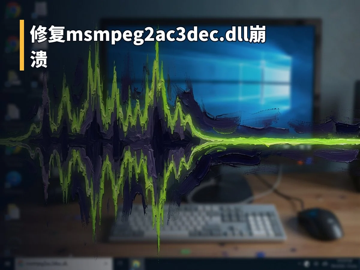 修复msmpeg2ac3dec.dll崩溃