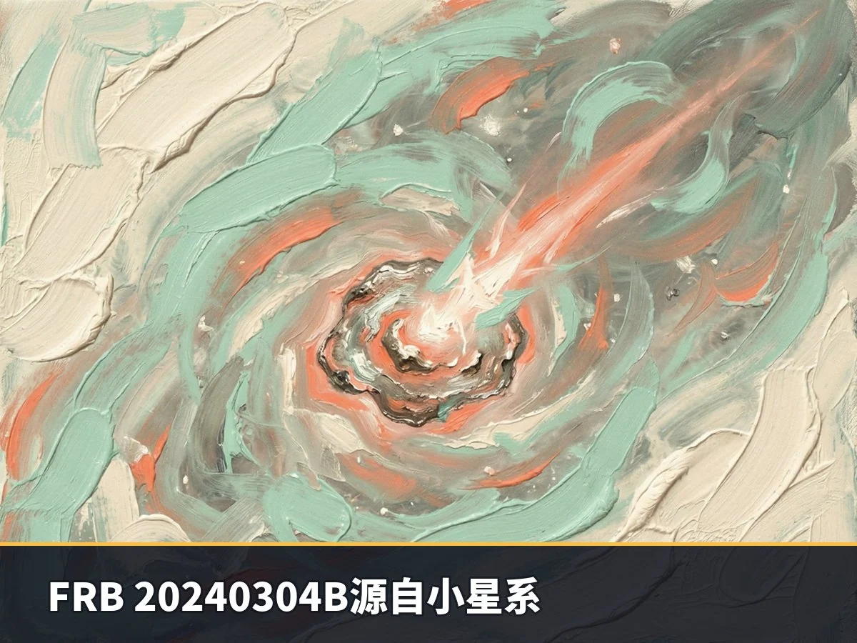 FRB 20240304B源自小星系