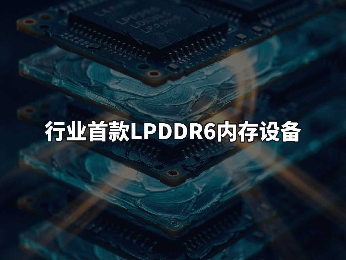 行业首款LPDDR6内存设备