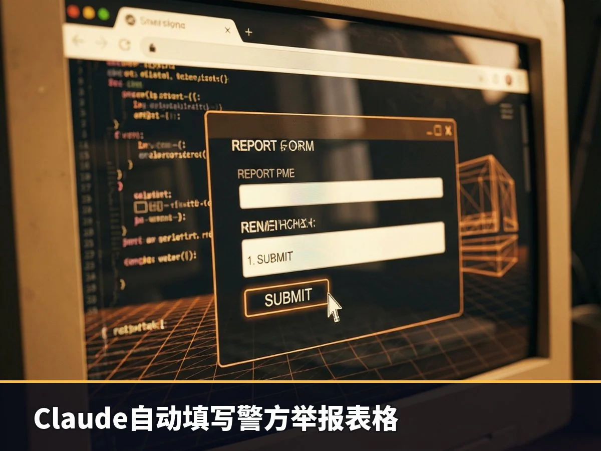 Claude自动填写警方举报表格