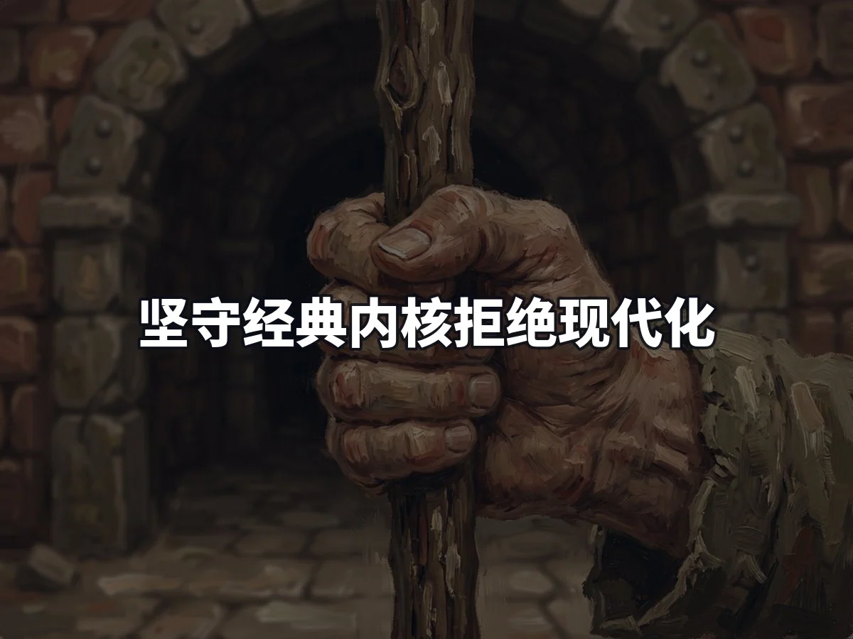 坚守经典内核拒绝现代化