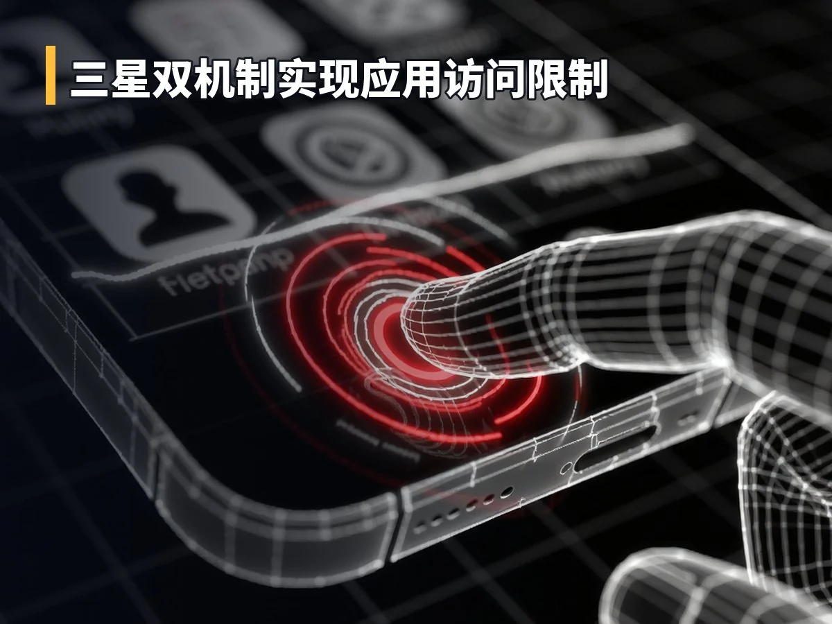 三星双机制实现应用访问限制
