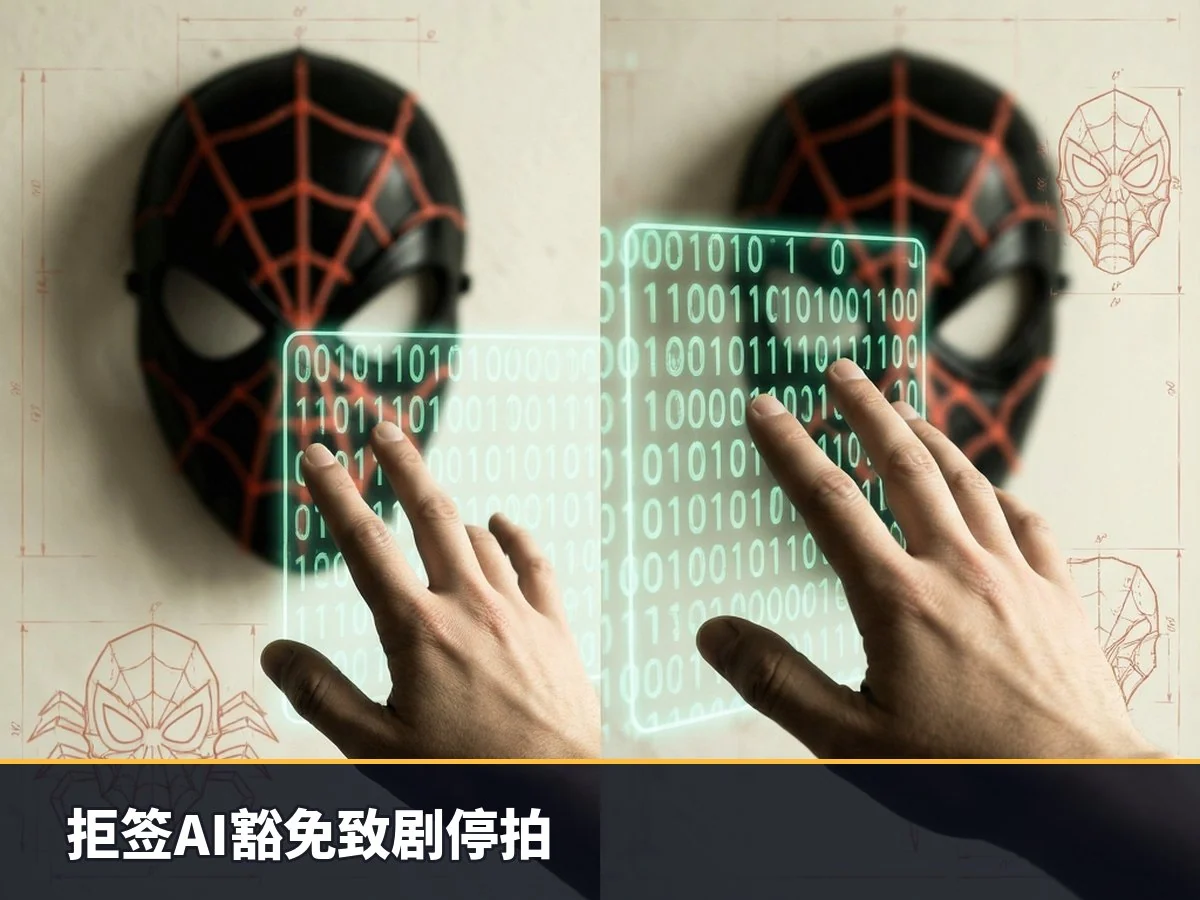 拒签AI豁免致剧停拍