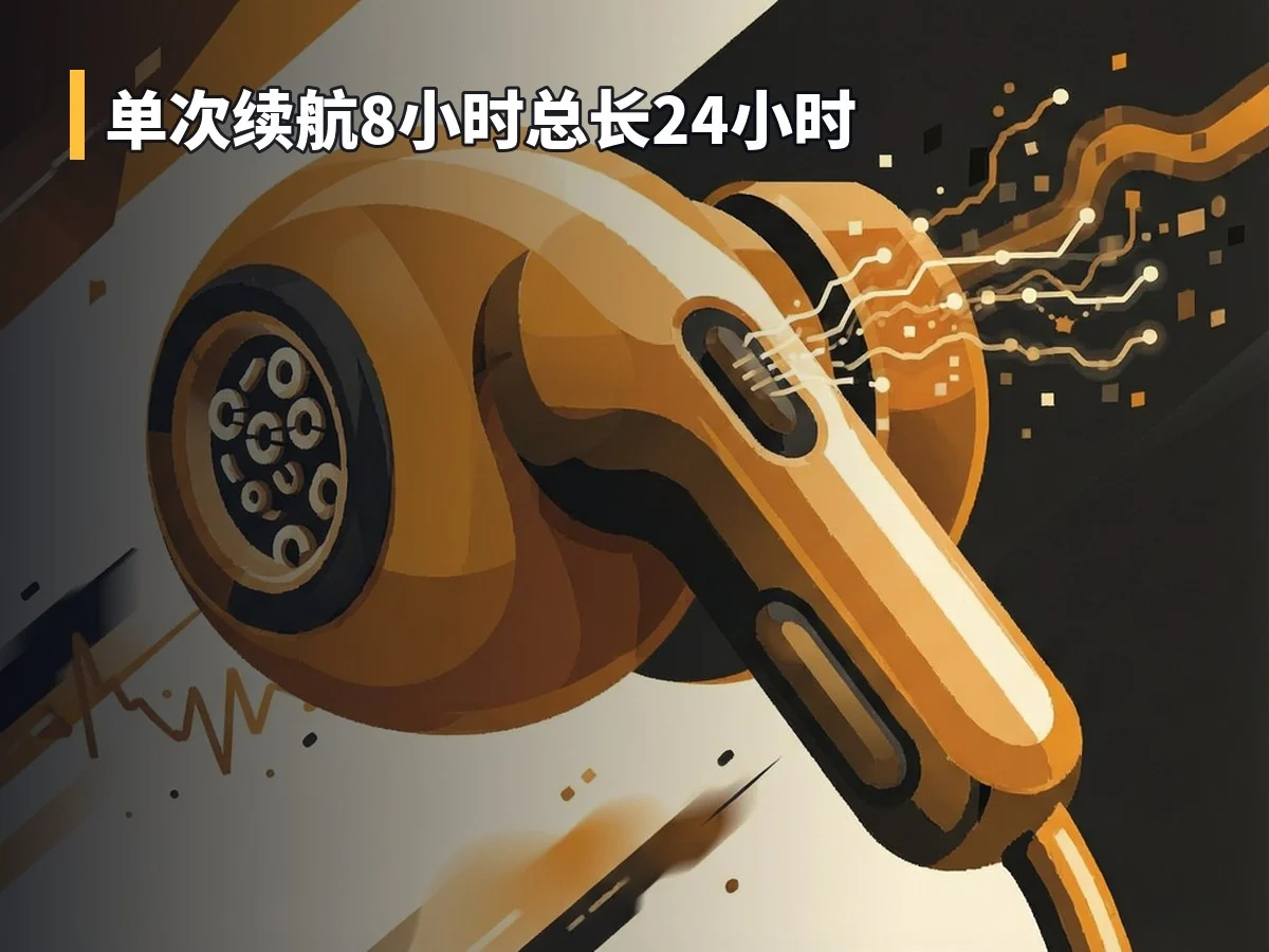 单次续航8小时总长24小时