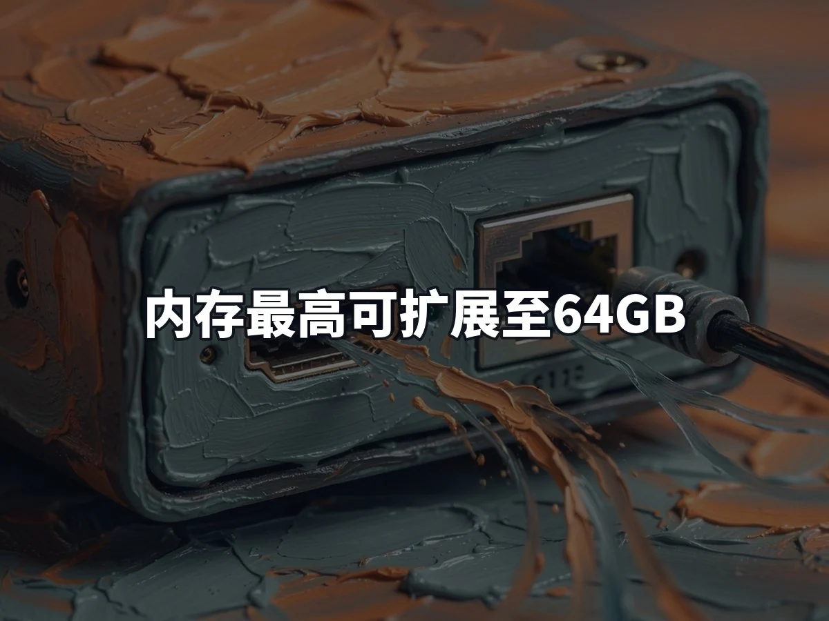 内存最高可扩展至64GB