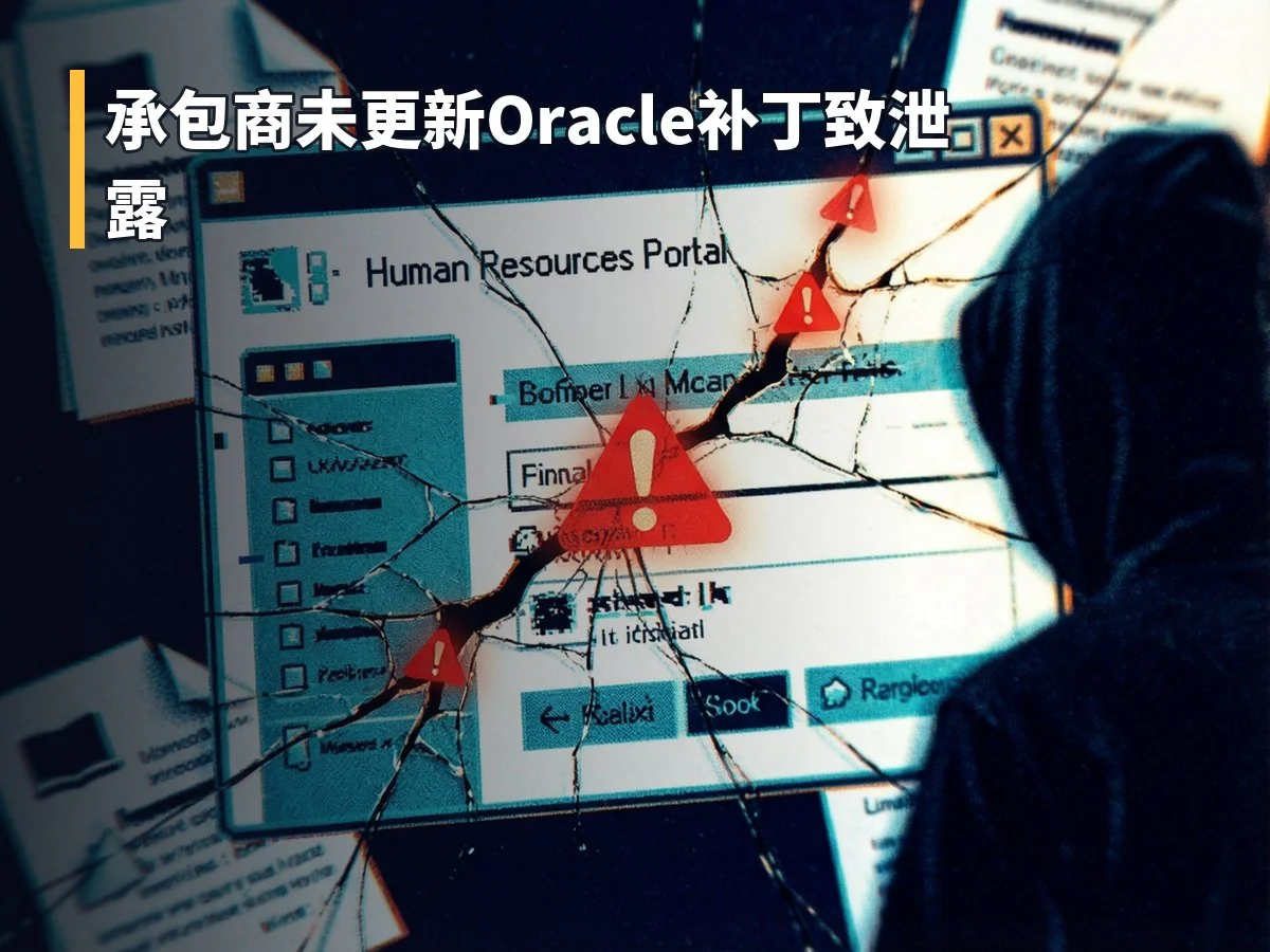 承包商未更新Oracle补丁致泄露