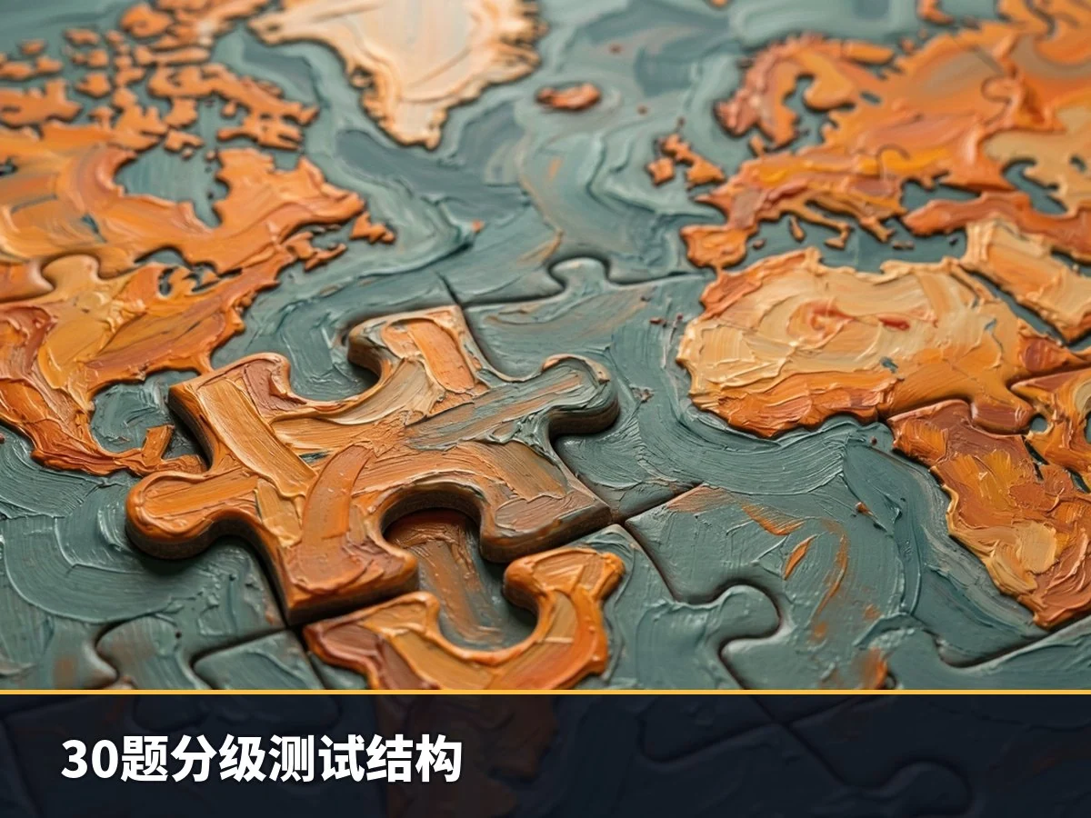 30题分级测试结构