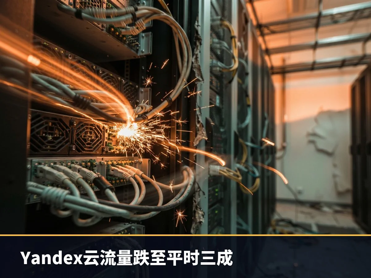 Yandex云流量跌至平时三成