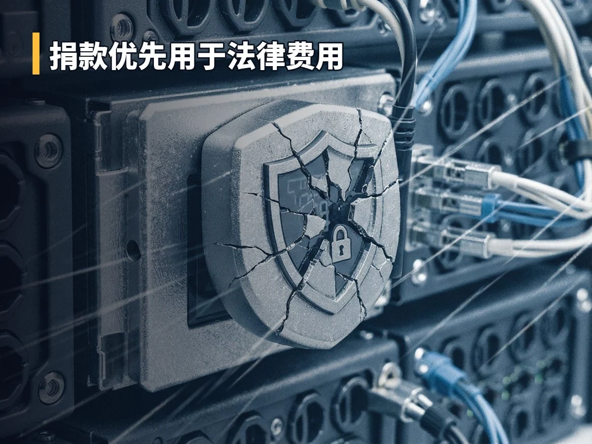 捐款优先用于法律费用