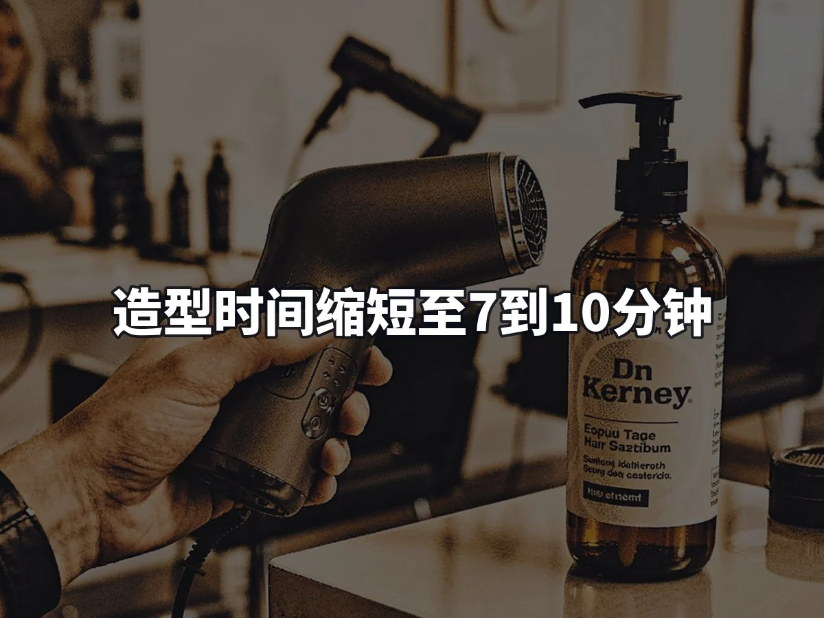 造型时间缩短至7到10分钟