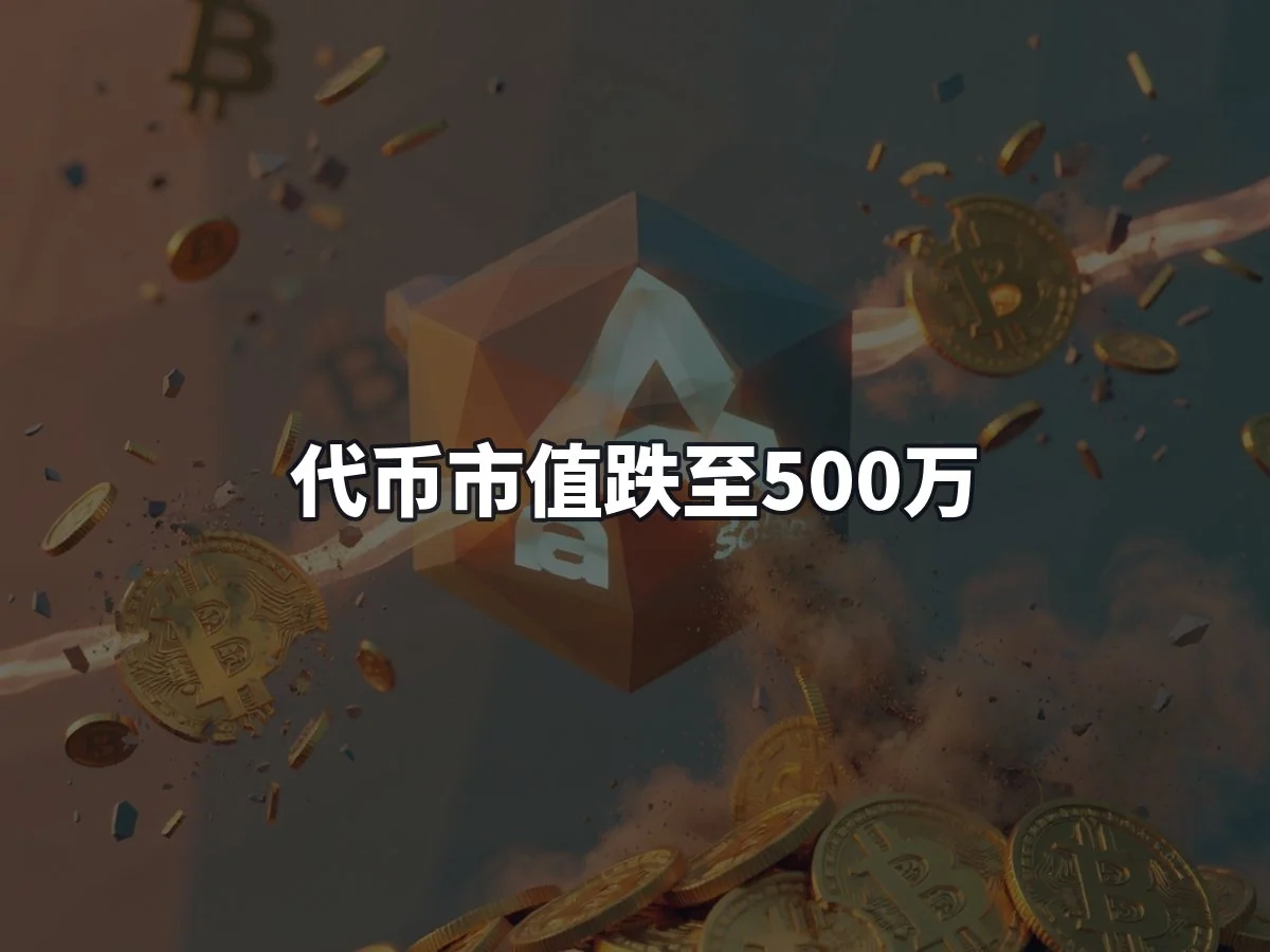 代币市值跌至500万