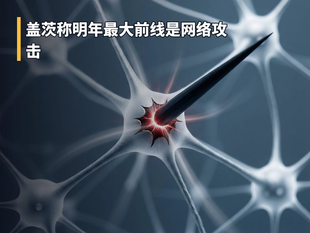 盖茨称明年最大前线是网络攻击