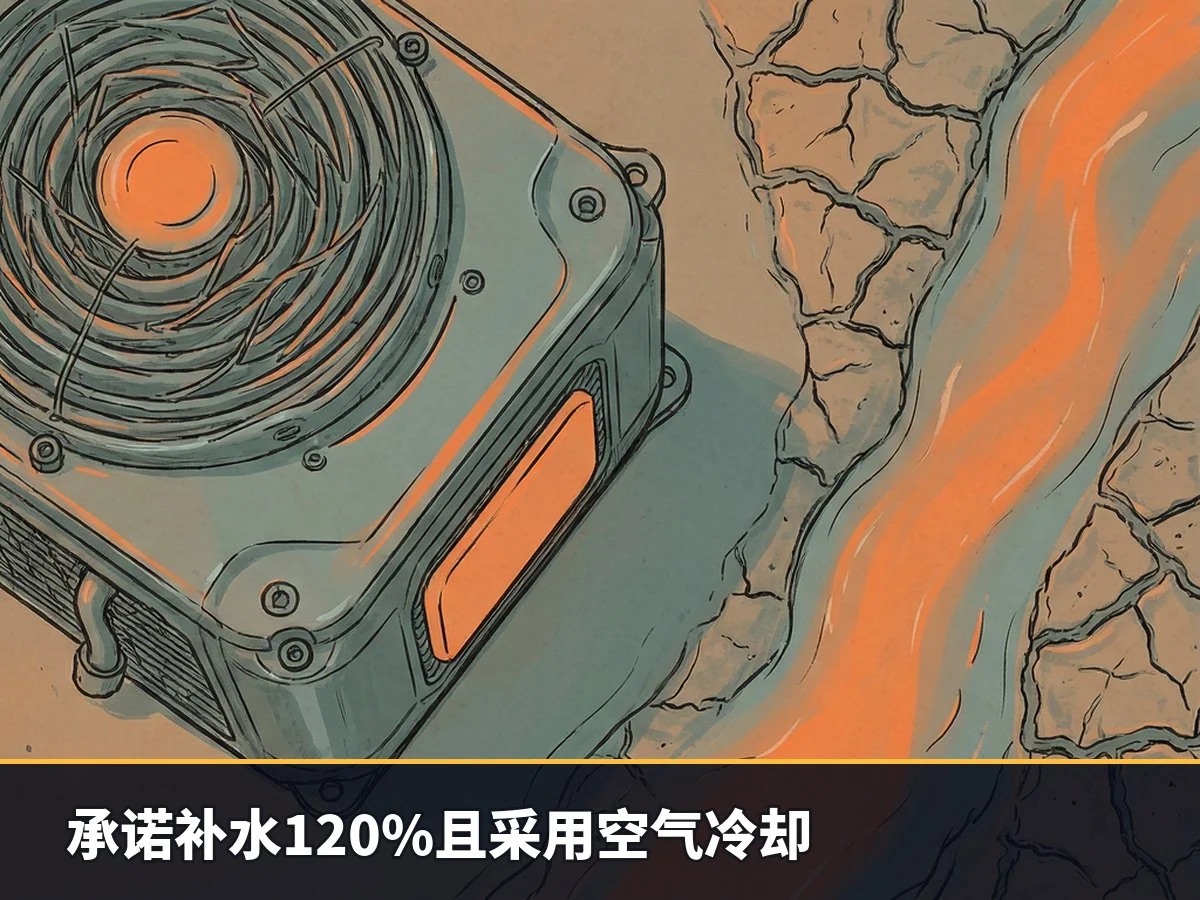 承诺补水120%且采用空气冷却