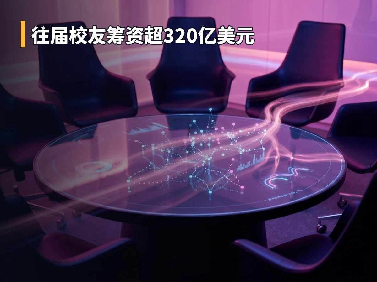 往届校友筹资超320亿美元