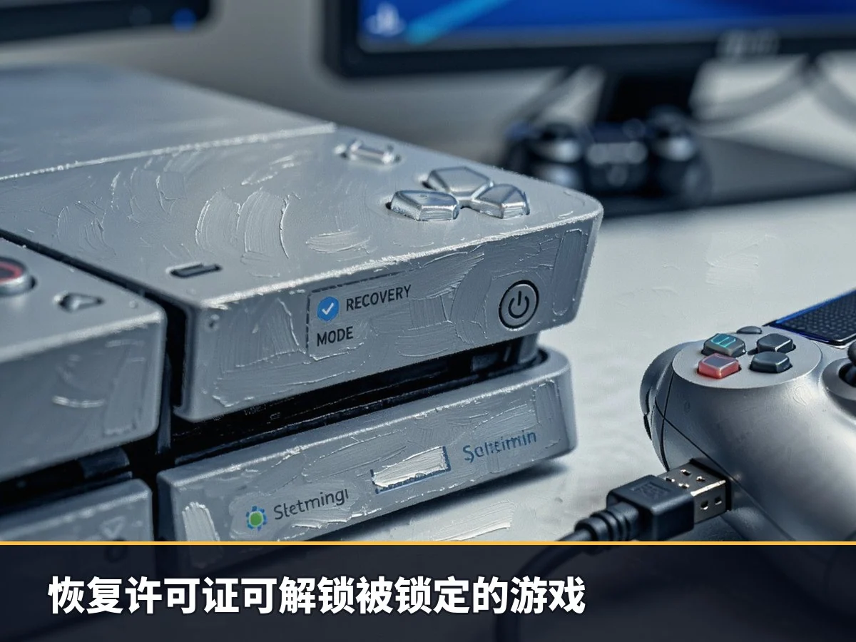 恢复许可证可解锁被锁定的游戏