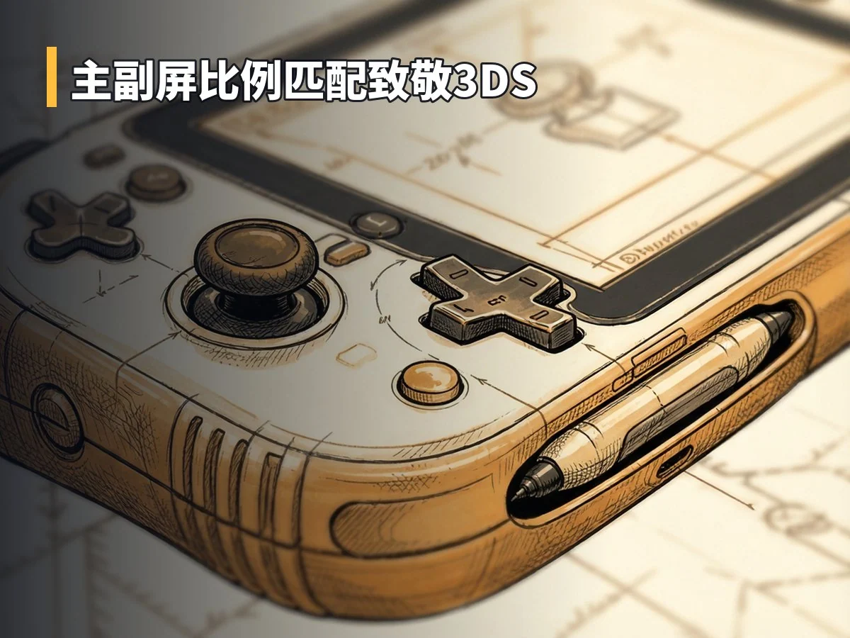 主副屏比例匹配致敬3DS