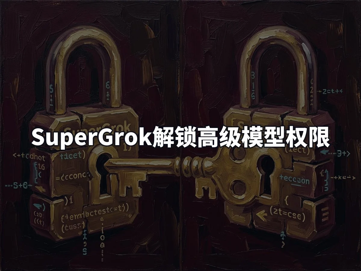 SuperGrok解锁高级模型权限
