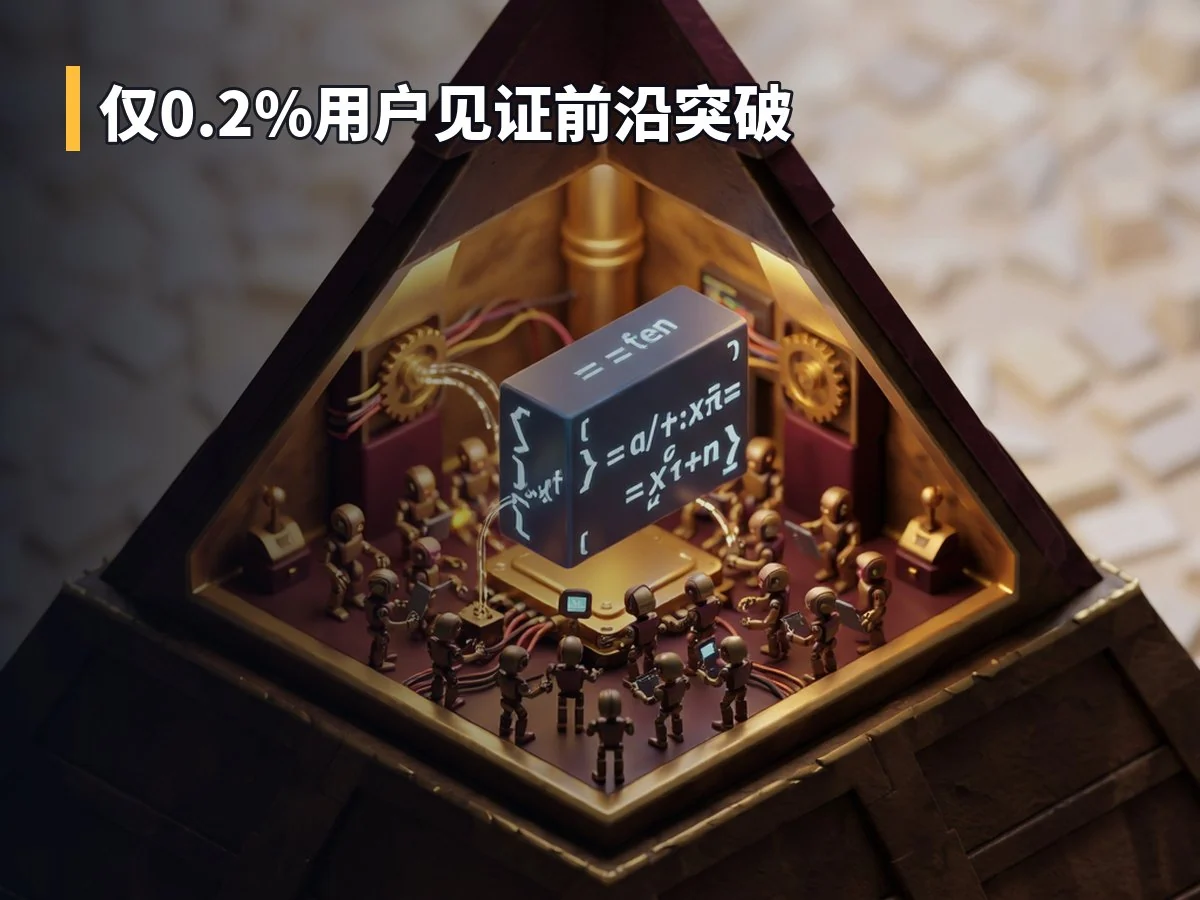 仅0.2%用户见证前沿突破