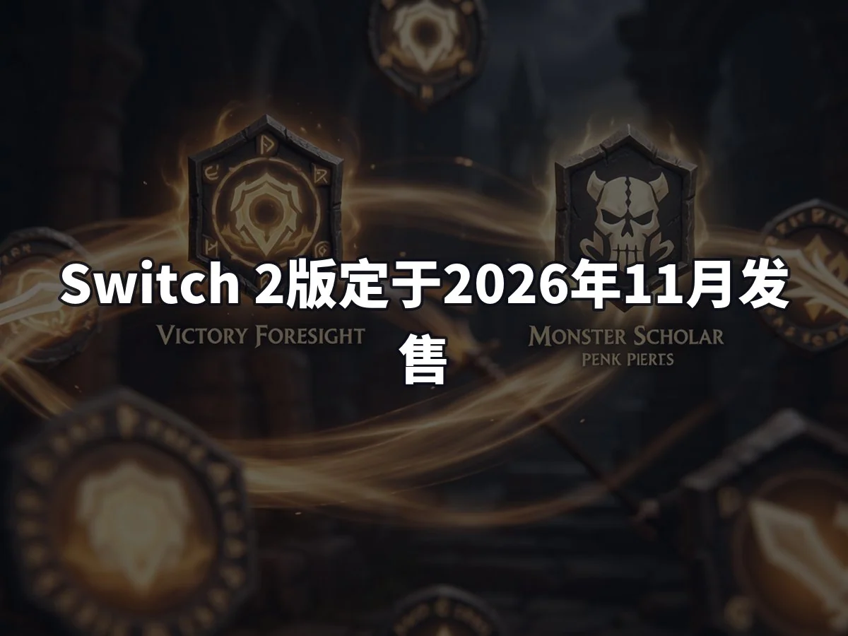 Switch 2版定于2026年11月发售