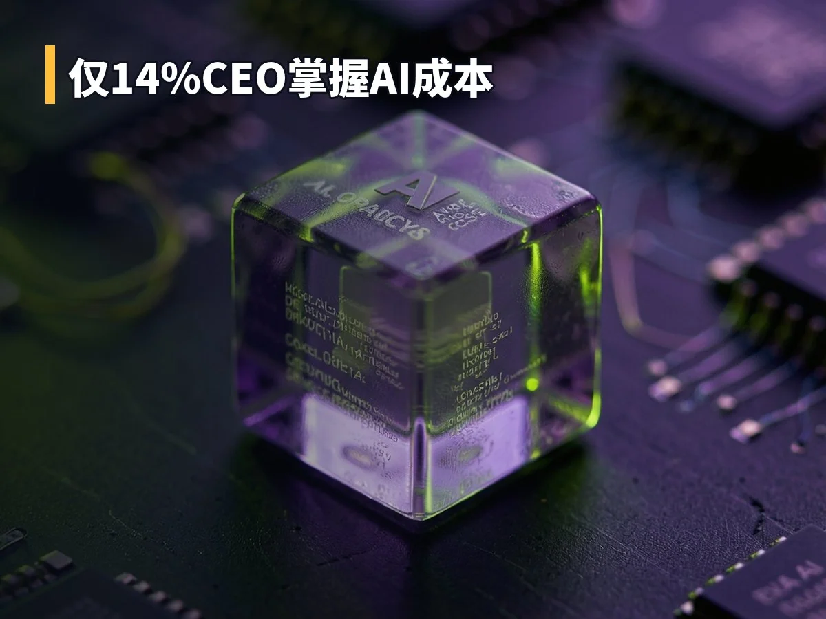 仅14%CEO掌握AI成本
