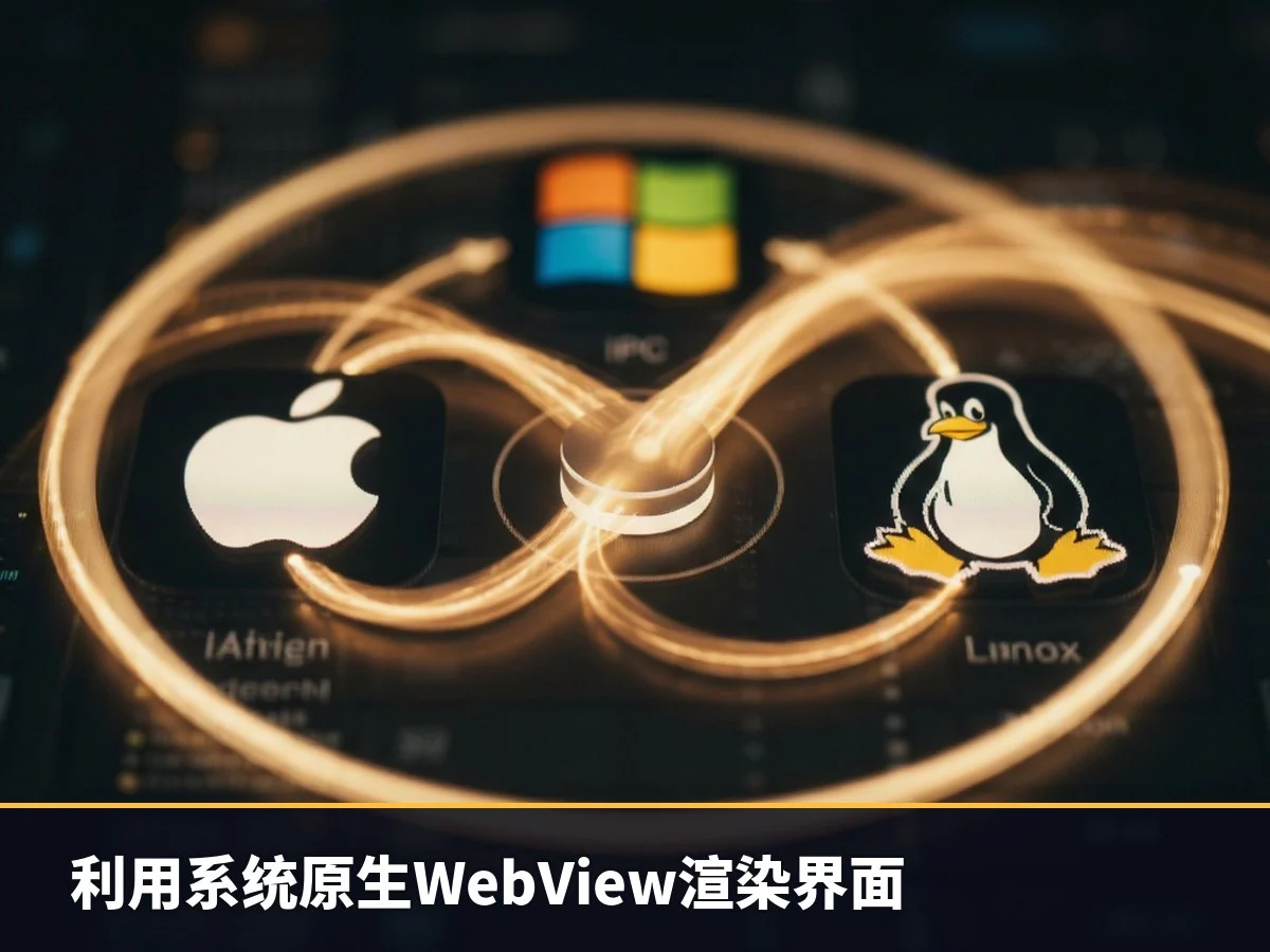 利用系统原生WebView渲染界面