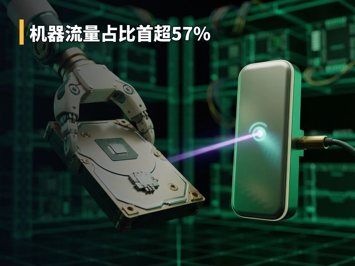 机器流量占比首超57%