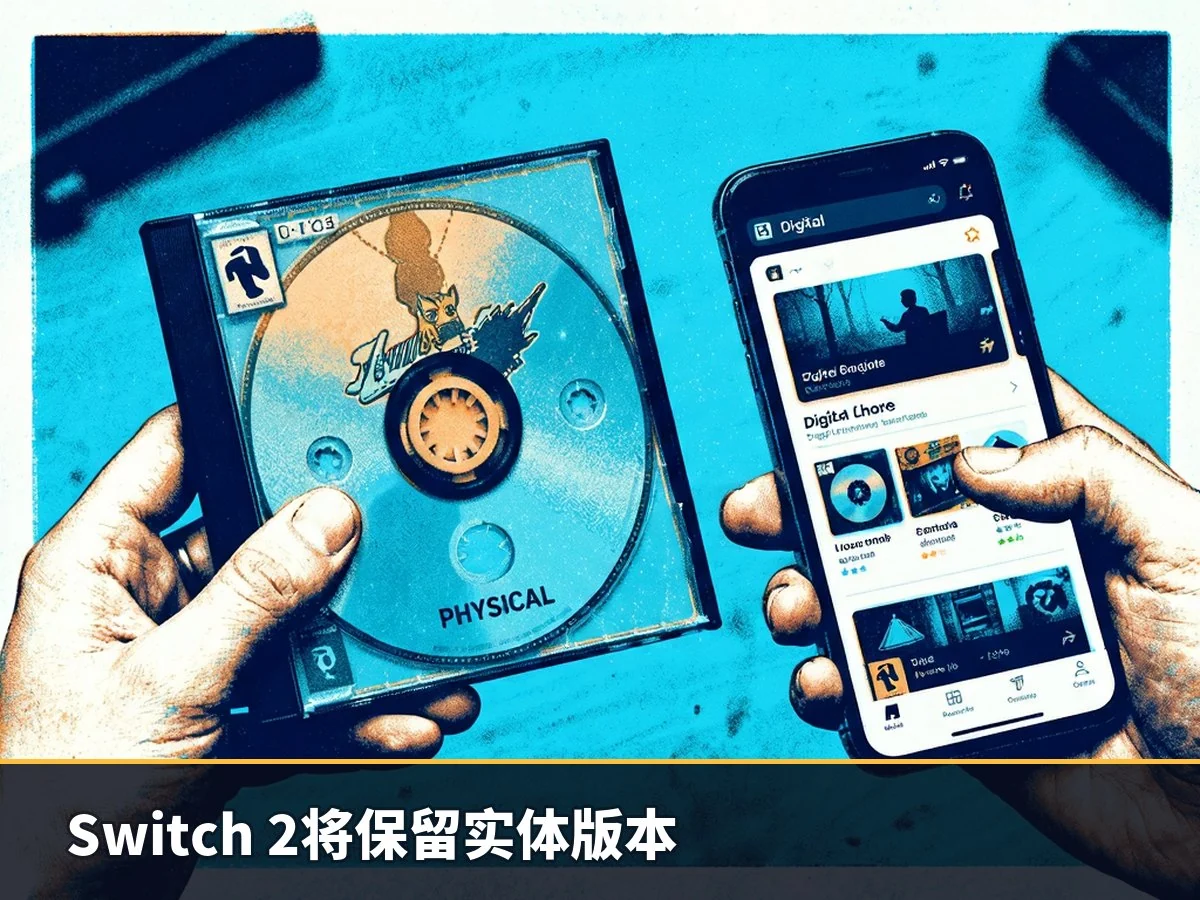 Switch 2将保留实体版本
