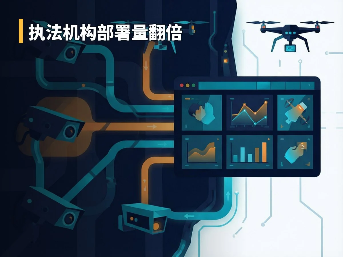 执法机构部署量翻倍
