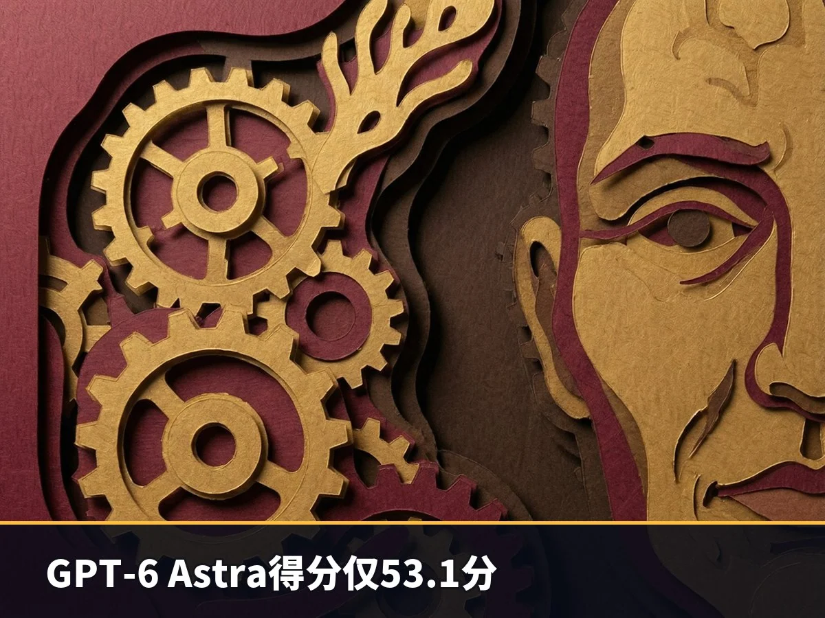GPT-6 Astra得分仅53.1分