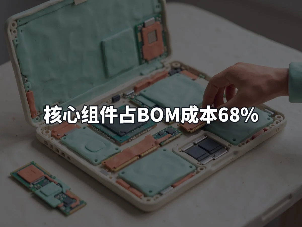 核心组件占BOM成本68%