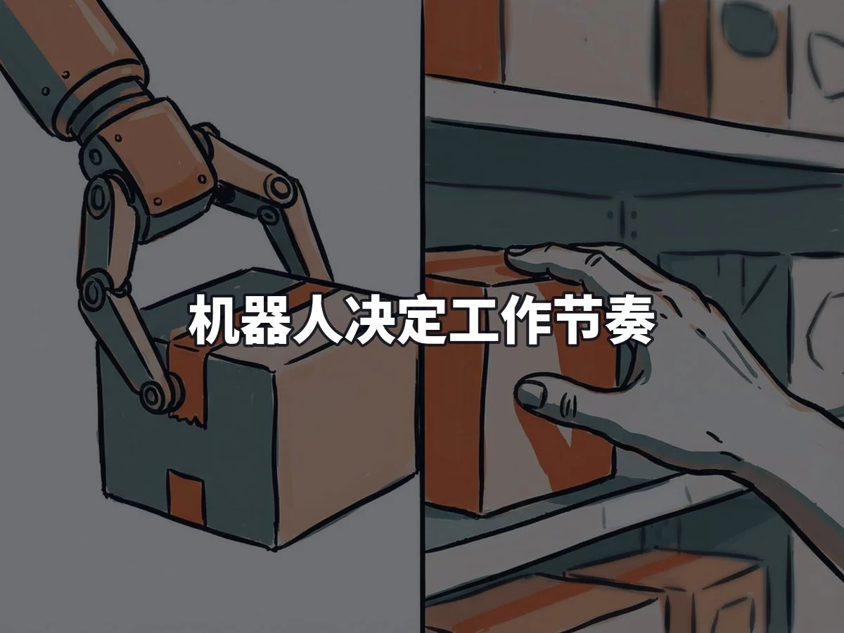 机器人决定工作节奏