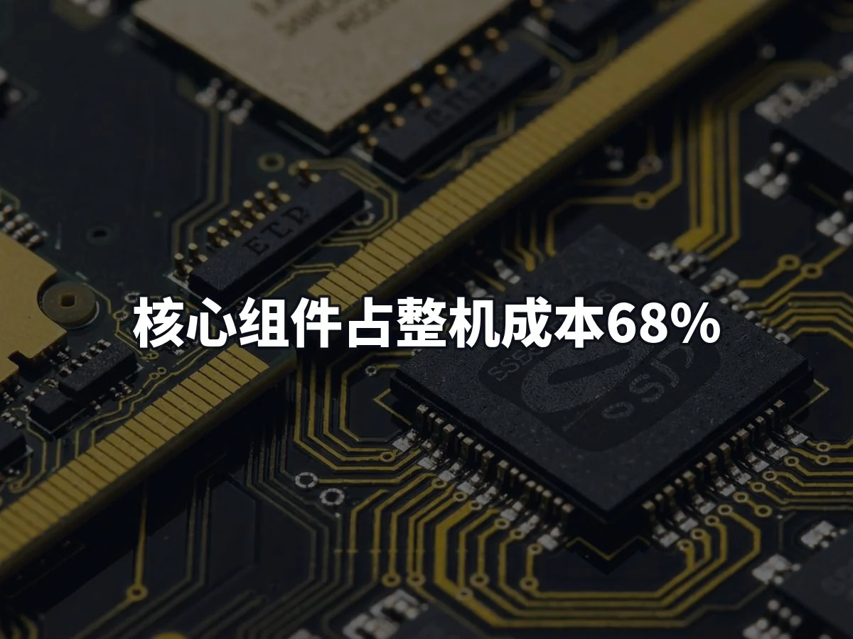 核心组件占整机成本68%