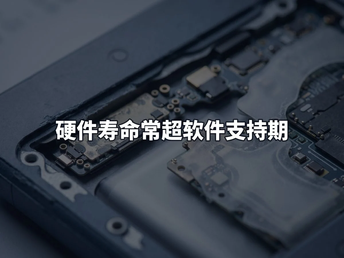 硬件寿命常超软件支持期