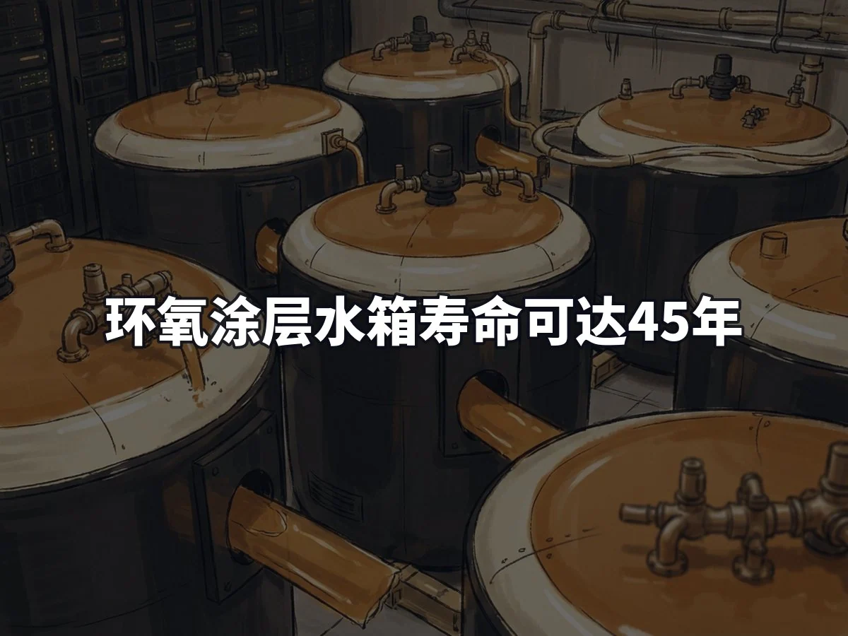 环氧涂层水箱寿命可达45年