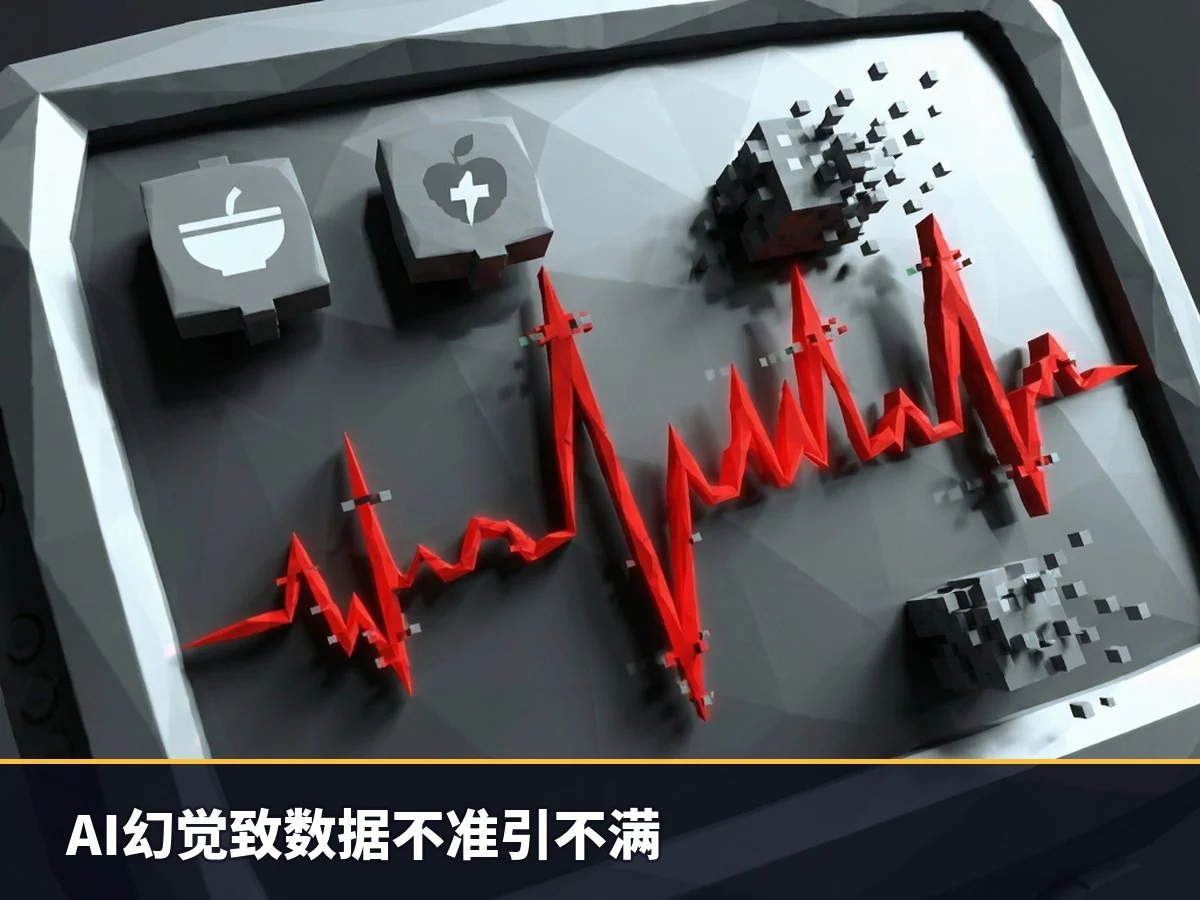 AI幻觉致数据不准引不满