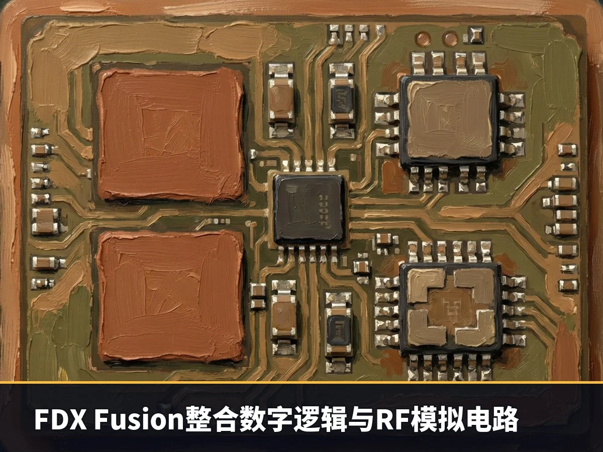 FDX Fusion整合数字逻辑与RF模拟电路