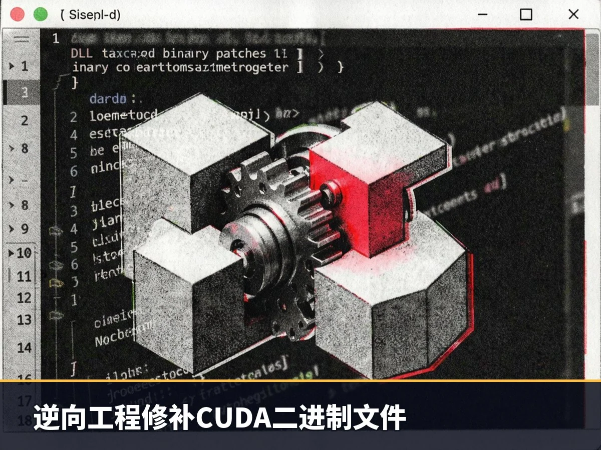 逆向工程修补CUDA二进制文件