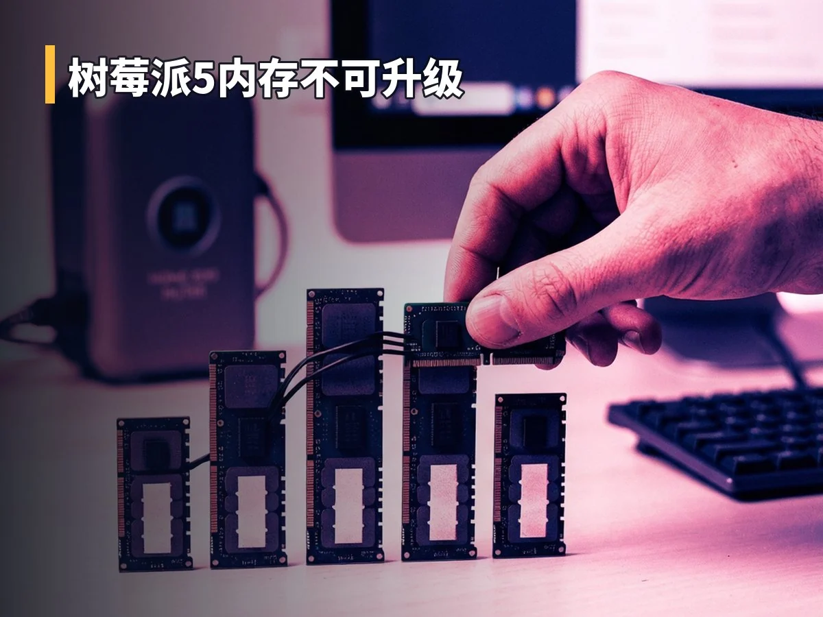 树莓派5内存不可升级